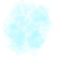 abstrait brosse cyan fumée png