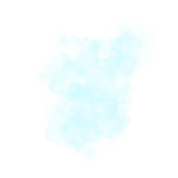 abstrait brosse cyan fumée png