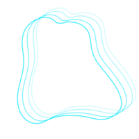 cyan abstrait ligne png