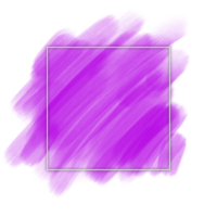 Line Frame With Purple Brush Background png