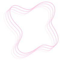 Pink Abstract Line png