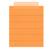 Aesthetic Sticky Note png