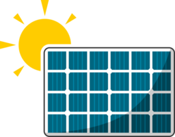 solar cell or solar panel grid module yellow sun energy power environmentally friendly clean energy png