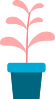 plant tree in pot houseplant icon doodle png