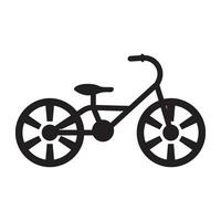 kid's bike icon vector