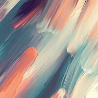 Abstract painted brush strokes background vector