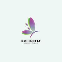 premium art butterfly design colorful vector