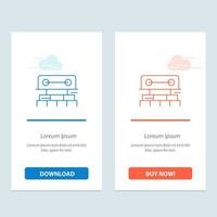Level Construction Tool Scale Water  Blue and Red Download and Buy Now web Widget Card Template vector