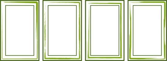 vector image of a frame for a notebook.