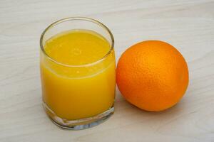 Fresh orange juice photo