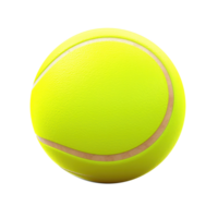 amarillo tenis pelota aislado png