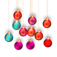 christmas ball decoration realistic 3d ball ball png