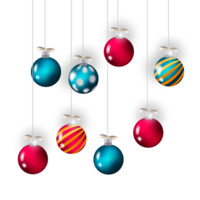 christmas ball decoration realistic 3d ball ball png