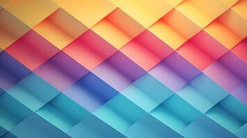 colorful abstract geometric background photo