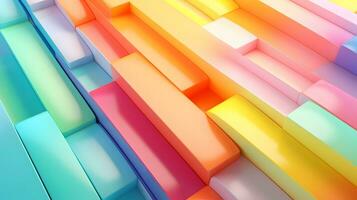 colorful abstract geometric background photo