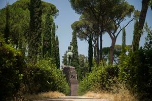 Views of Villa Borghese in Rome, Italy photo