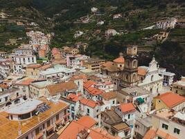 Views of Minori on the Amalfi Coast, Italy by Drone photo