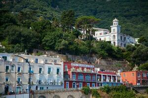 Views of Capri Island in Italy photo