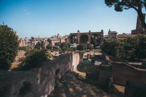 Views from the Roman Forum in Rome, Italy photo