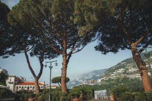 Views from Ravello on the Amalfi Coast, Italy photo