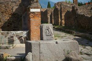 Views from around Pompeii near Naples, Italy photo