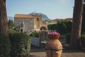 Views from Ravello on the Amalfi Coast, Italy photo