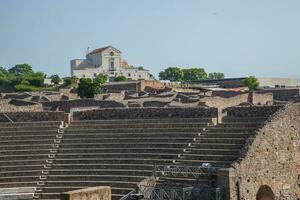 Views from around Pompeii near Naples, Italy photo