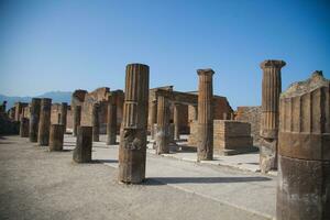 Views from around Pompeii near Naples, Italy photo