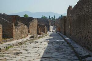 Views from around Pompeii near Naples, Italy photo