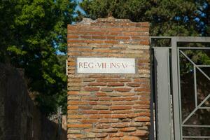 Views from around Pompeii near Naples, Italy photo