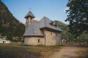 Theth Church - Kisha e Thethit - in Theth, Albania photo