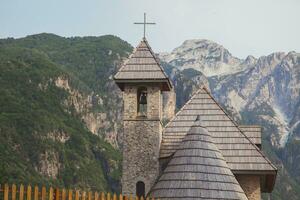 Theth Church - Kisha e Thethit - in Theth, Albania photo
