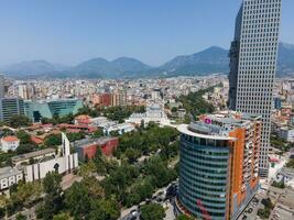 Views from around Tirana, Albania by Drone photo