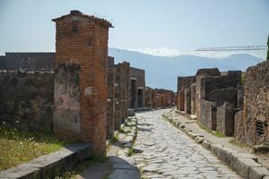 Views from around Pompeii near Naples, Italy photo