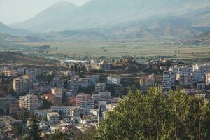 Gjirokaster in Albania by Drone photo