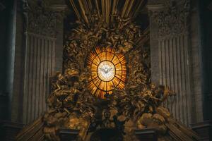 Views of St. Peter's Basilica in Vatican City photo