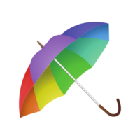 Spring Umbrella Generative Ai png