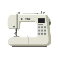 de coser máquina generativo ai png