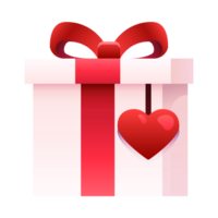 Open Gift Box Generative Ai png