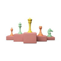 Vintage  Elegant Chess Generative Ai png