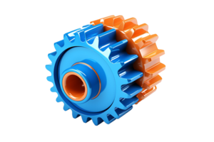 3d gear icon illustration png