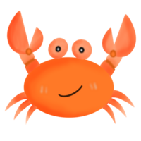 Homard Crabe dessin animé png