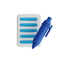 conteúdo ícone. rede desenvolvimento e otimização ícones. 3d render ilustração png
