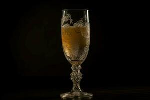 bebida lujoso vaso bar. generar ai foto