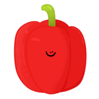 Red bell pepper png