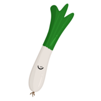 Cute spring onion png