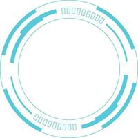 Futuristic Tech Circle vector