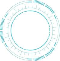 Futuristic Tech Circle vector