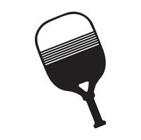 pickleball vector y pickleball paletas firmar símbolo icono vector ilustración pickleball logo vector