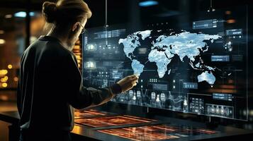 Technology Touch Screen Monitors Transforming Software Development and Business Expansion photo